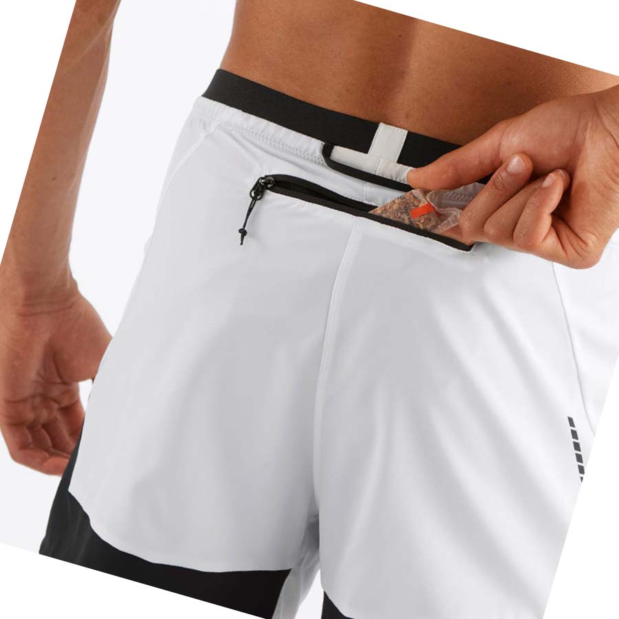 Bermudas Salomon CROSS 2IN1 Hombre Blancos | MX 3161FDN